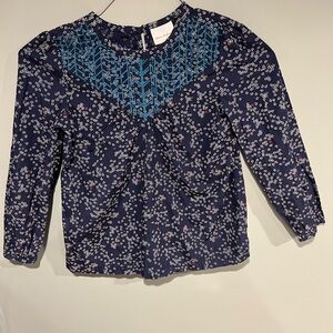 Hanna Andersonsson girls blouse size 130, EUC.